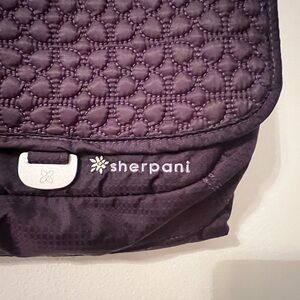 Sherpani Dark Purple Quilted Bag